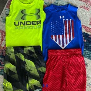 Under Armour Tank and Shorts Set